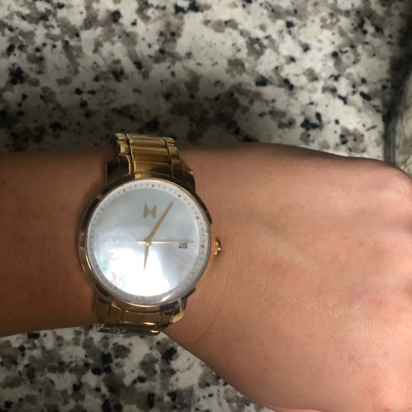 Gold MVMT watch - Picture 3 of 6